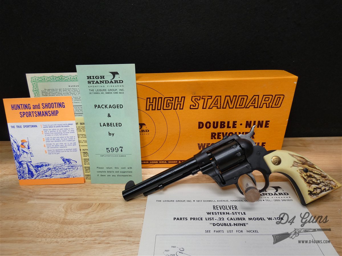 HighStandard DoubleNine W104 Dunlap Gun Consigners